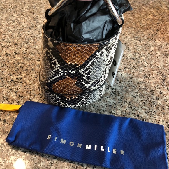 Simon Miller 🌟Small Bonsai 15 leather Bag Snake—NWT - Picture 7 of 17